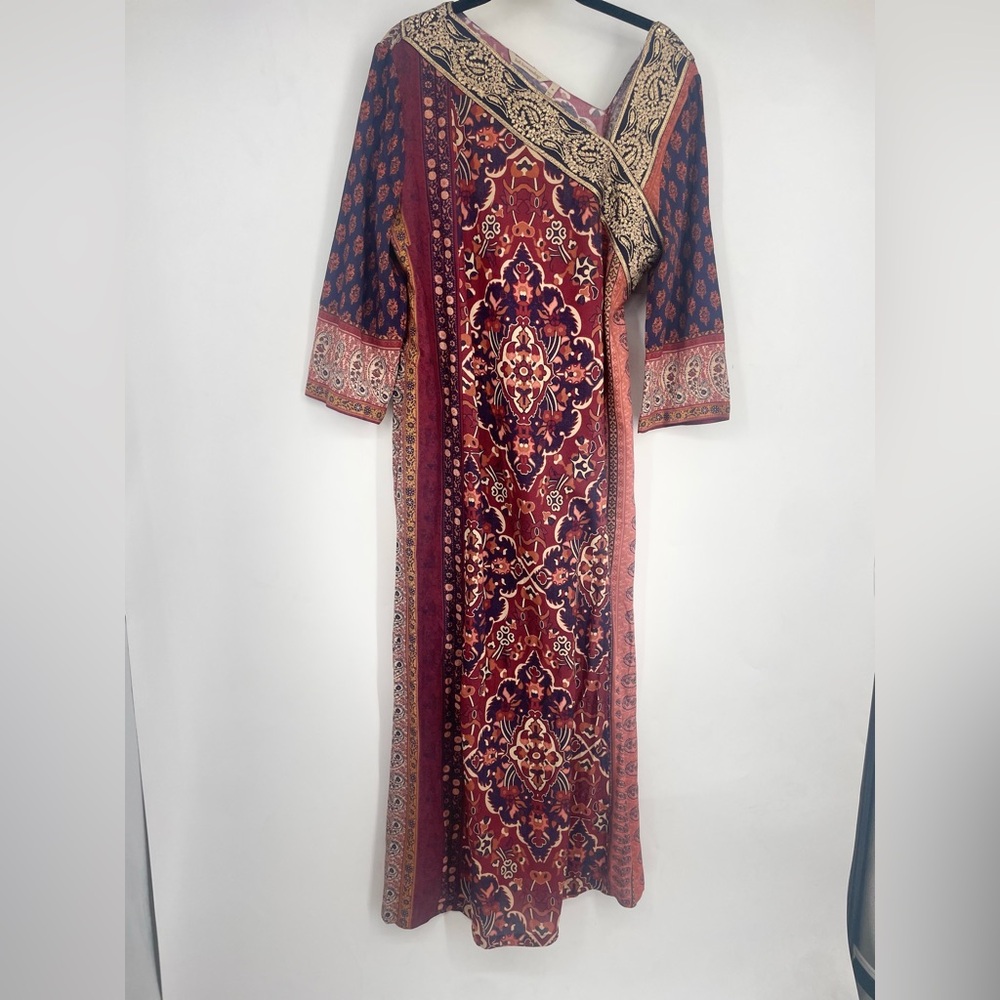 Soft Surroundings Medium Patchwork Floral Maxi Ci… - image 5